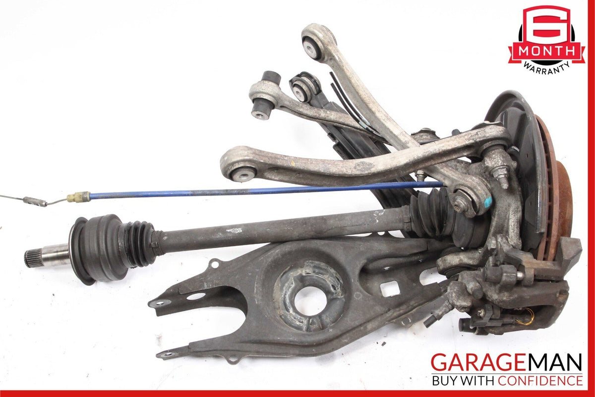 10-15 Mercedes X204 GLK350 Rear Right Spindle Knuckle Shaft Hub Bearing Assembly