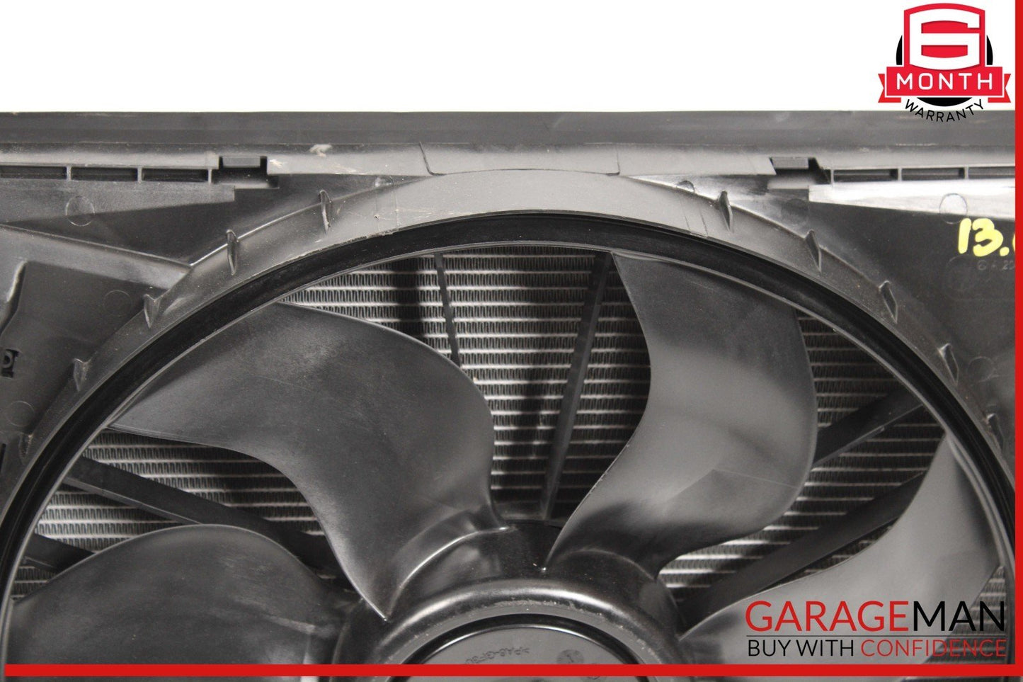 08-14 Mercedes W204 C250 E550 Engine Radiator Condenser Cooling Fan Motor Assy