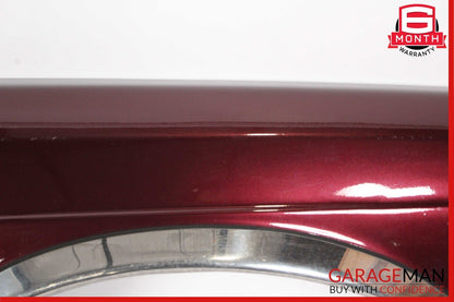 79-91 Mercedes W126 300SD 420SEL Front Right Side Wing Fender Panel Cover Red