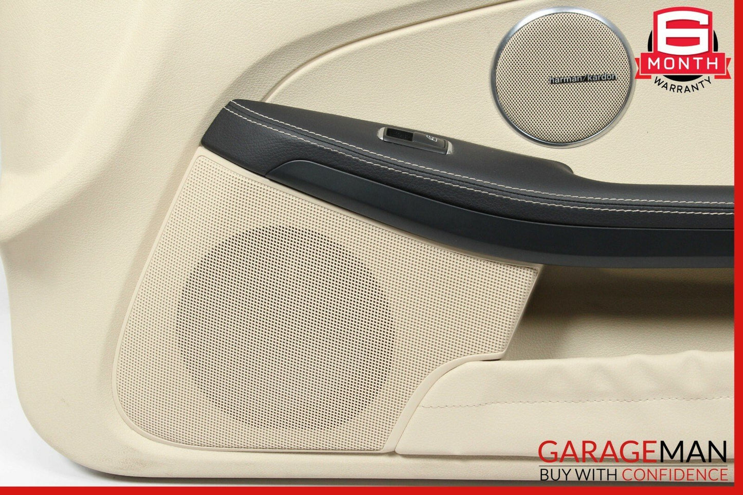 12-16 Mercedes R172 SLK350 Front Right Side Interior Door Panel Assembly Beige