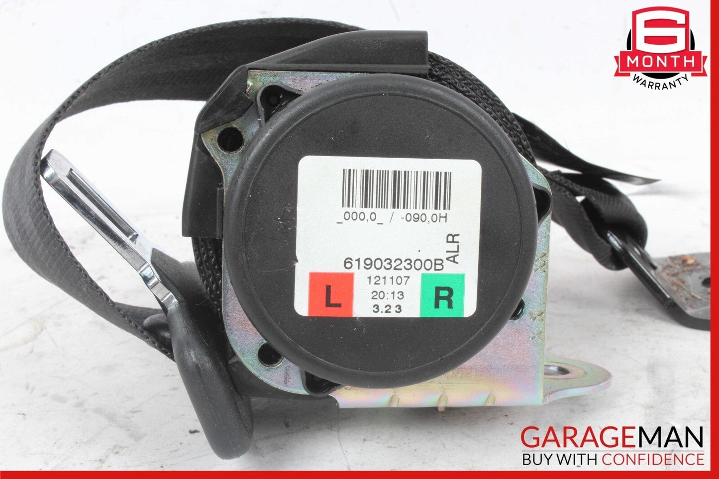 12-19 Land Rover Range Rover Evoque L538 Rear Seatbelt Seat Belt Retractor Black