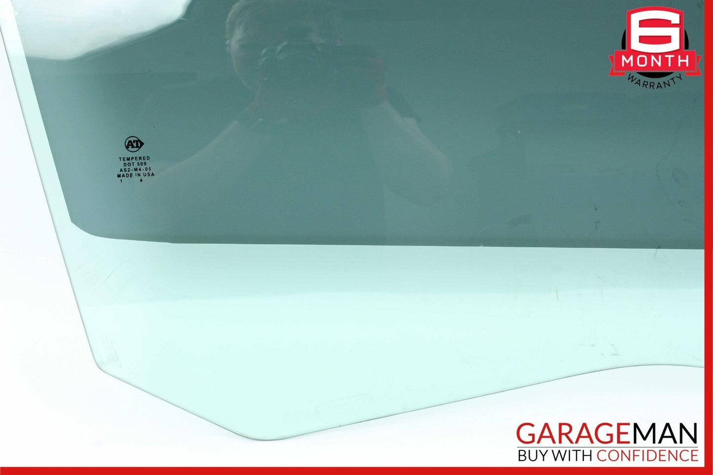 12-14 Mercedes W204 C250 Coupe Front Right Passenger Side Door Window Glass OEM