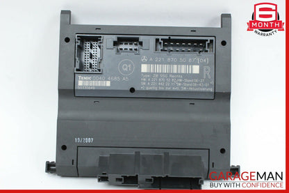 07-13 Mercedes W221 S63 AMG Front Right Passenger Side Seat Controller Module
