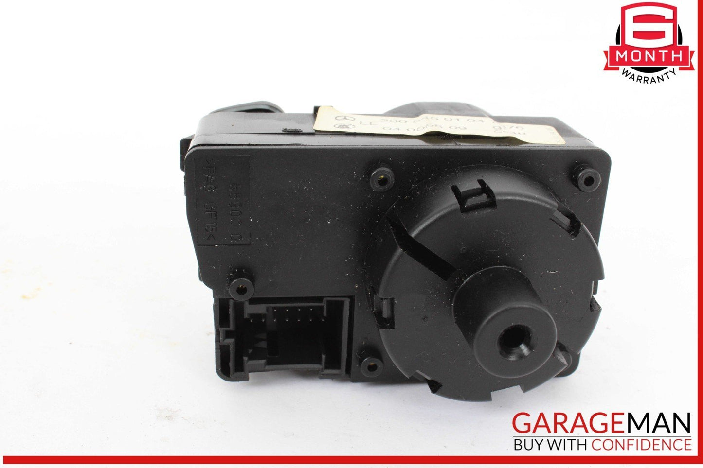 03-12 Mercedes R230 SL500 SL550 SL55 AMG Headlight Control Switch Assembly Black