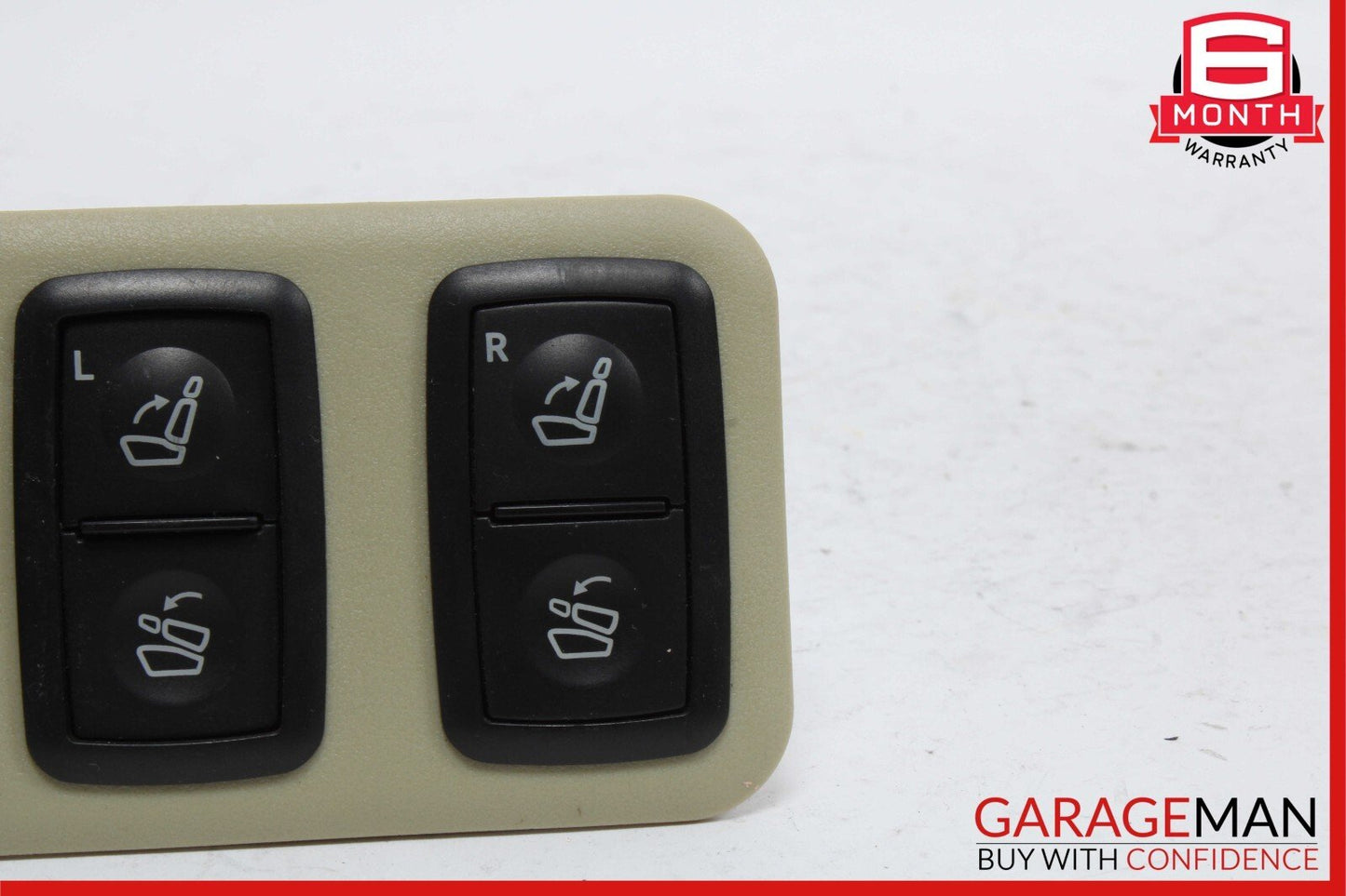 07-12 Mercedes X164 GL450 Rear Seat Fold Switch Socket Control Brown OEM
