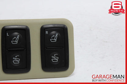 07-12 Mercedes X164 GL450 Rear Seat Fold Switch Socket Control Brown OEM