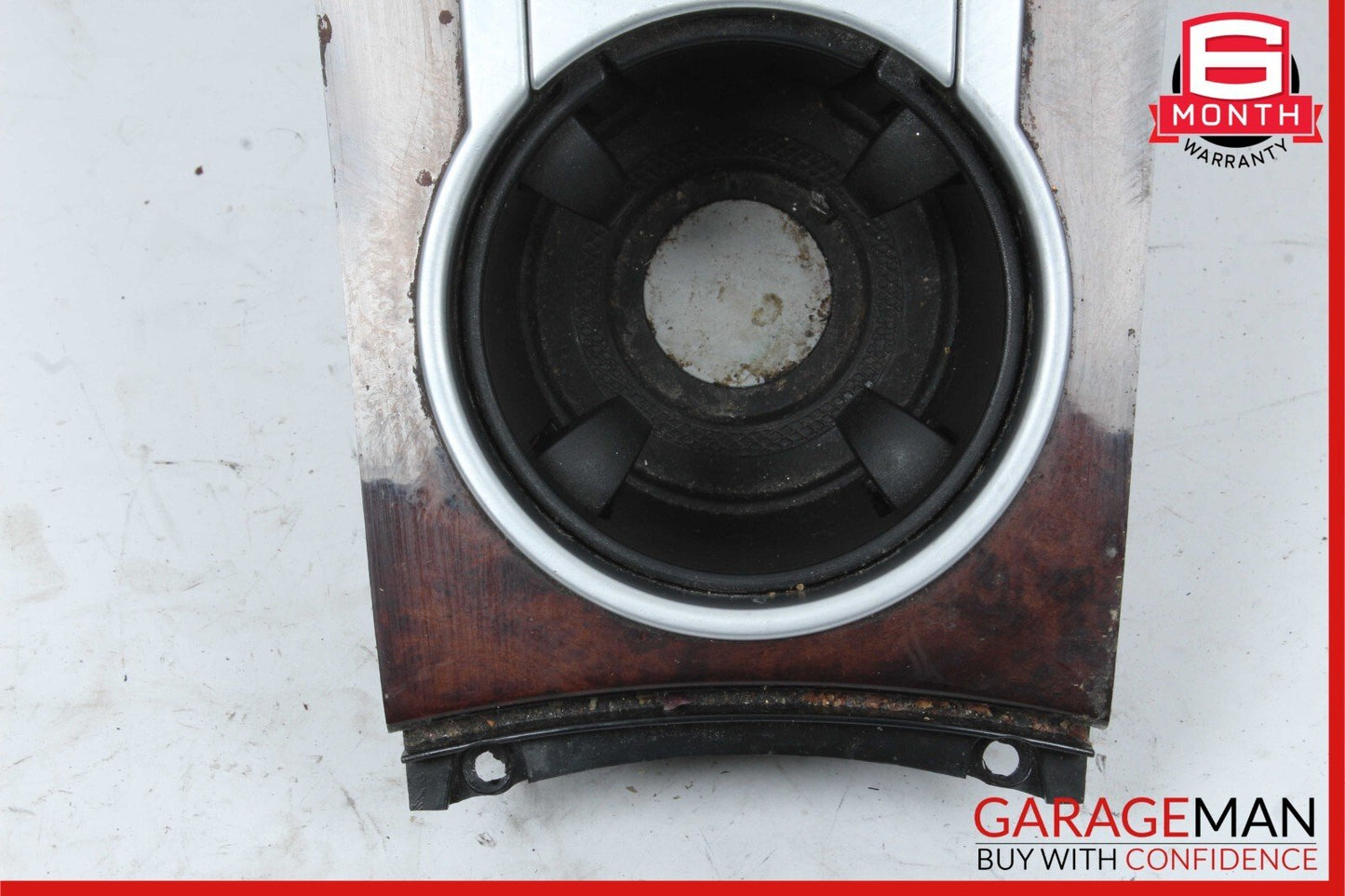 06-12 Mercedes X164 GL450 GL550 Center Console Cupholder Cup Holder Wood OEM