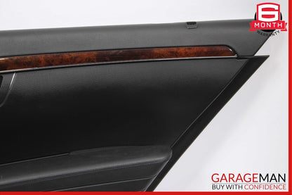 07-09 Mercedes W221 S450 S550 Rear Right Door Panel Trim Cover Assy Anthracite
