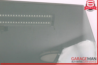 03-10 Porsche Cayenne 955 957 Rear Left Driver Side Door Window Glass OEM