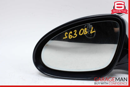 07-09 Mercedes W221 S550 S600 Front Left Side Mirror Rear View Chromite Black