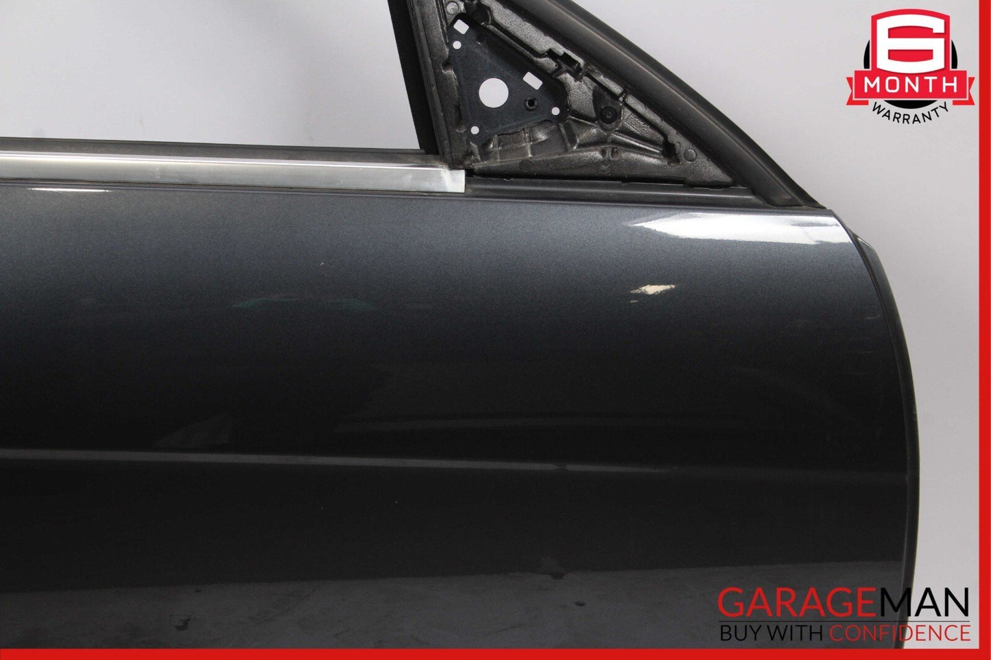 12-14 Mercedes W204 C250 C350 Coupe Front Right Side Exterior Door Shell Gray