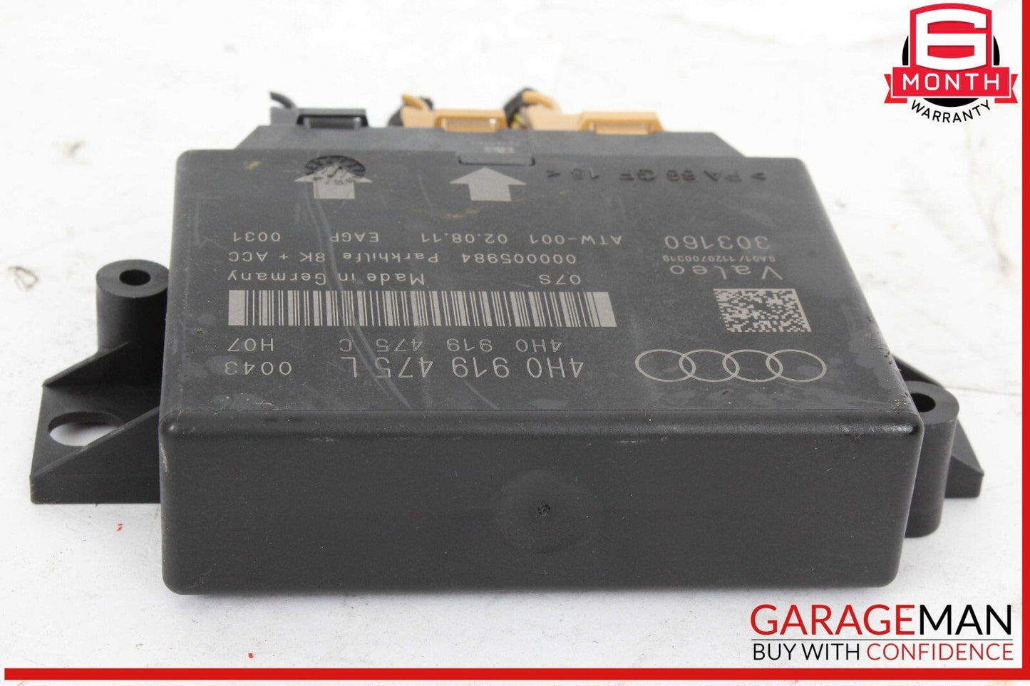 11-14 Audi A8 Quattro Parking Assist Control Module Unit OEM