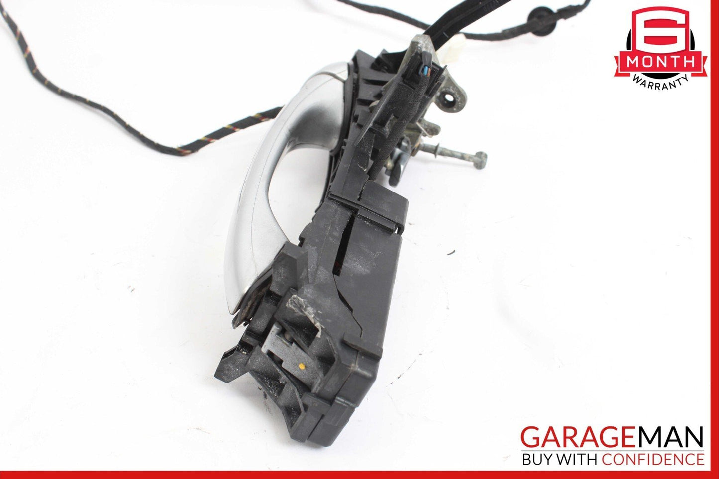 00-06 Mercedes W220 S55 AMG S500 Front Left Side Exterior Door Handle Silver OEM
