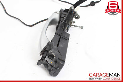 00-06 Mercedes W220 S55 AMG S500 Front Left Side Exterior Door Handle Silver OEM