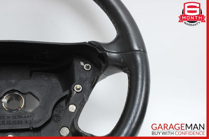 03-09 Mercedes W209 CLK320 SL500 Driver 4 Spoke Steering Wheel Leather Black OEM