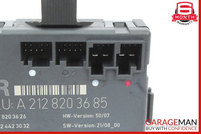 08-18 Mercedes W212 E350 C300 E400 Front Right Side Door Control Module OEM