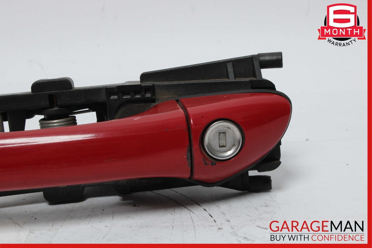 05-11 Mercedes R171 SLK350 Front Left Driver Side Exterior Door Handle Red OEM