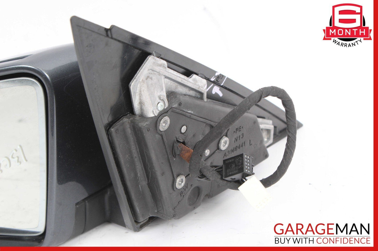 12-14 Mercedes W204 C250 Front Left Driver Side Mirror Rear View Door Flintgray