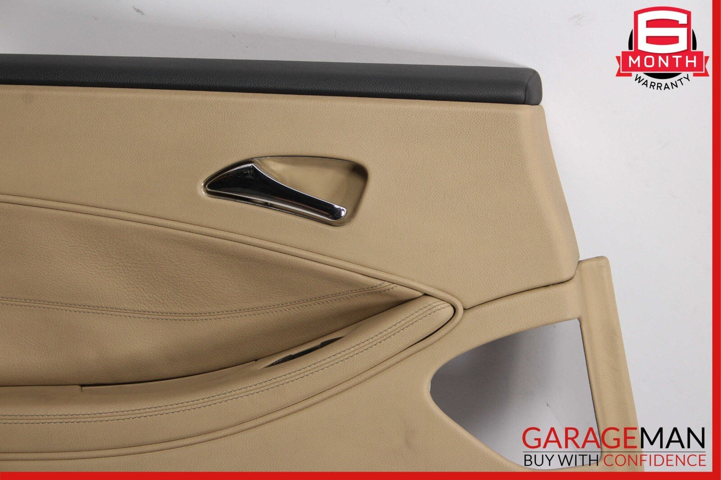06-11 Mercedes W219 CLS500 CLS550 Rear Left Interior Door Panel Cover Brown