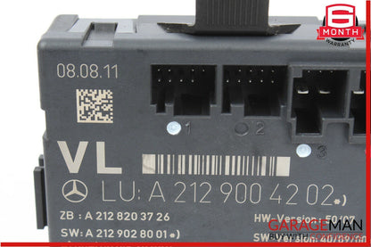 08-15 Mercedes W204 C250 Front Left Driver Side Door Controller Module Unit