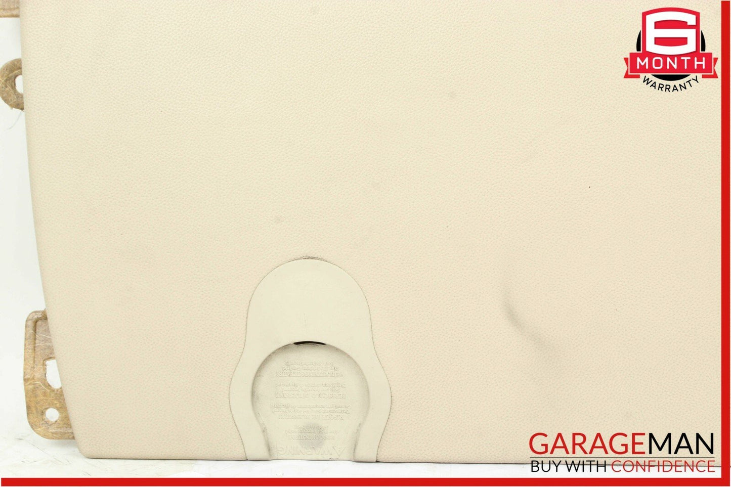 03-06 Mercedes R230 SL500 Rear Cargo Strap Luggage Trim Cover Panel Beige
