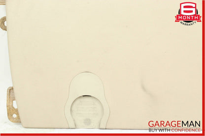 03-06 Mercedes R230 SL500 Rear Cargo Strap Luggage Trim Cover Panel Beige