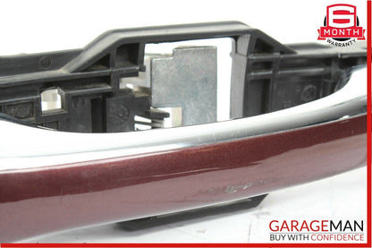 03-09 Mercedes W211 E350 E63 AMG Front Right Side Exterior Door Handle Red OEM