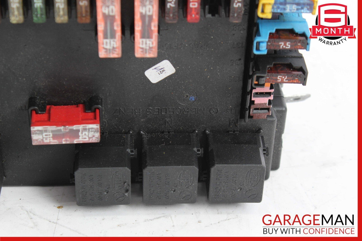 10-13 Mercedes W221 S550 S400 Rear Sam Fuse Box Relay Module Control OEM