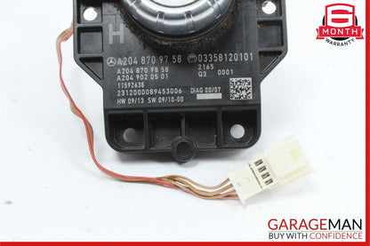12-15 Mercedes W204 C250 C300 Console Head Unit Controller Knob Multi Switch OEM