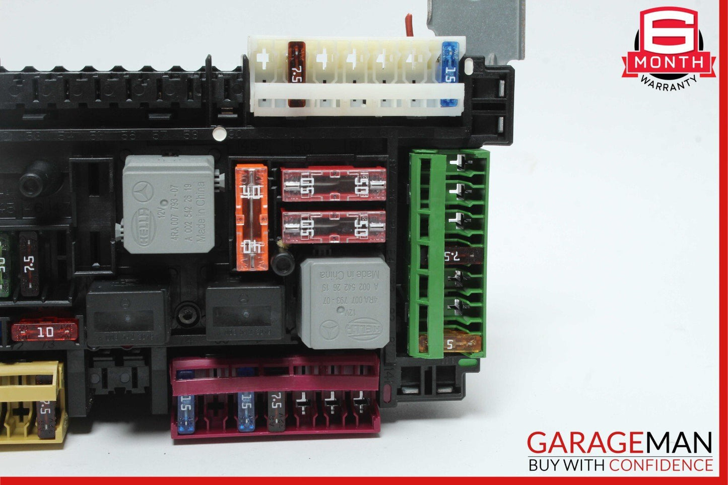 10-11 Mercedes W212 E350 E550 Rear SAM Fuse Relay Junction Box Assembly OEM