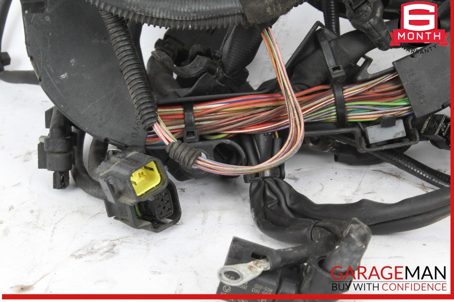 10-13 Mercedes W221 S400 Hybrid Engine Motor Wiring Harness 2720105898 OEM