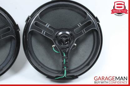 08-15 Mercedes X204 GLK350 C300 Rear Left & Right Door Sound Speakers Set of 2