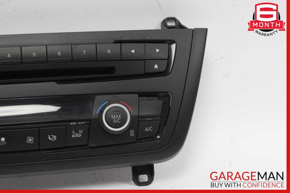 12-18 BMW F30 320i AC A/C Heat Air Conditioning Audio CD Panel Control Switch