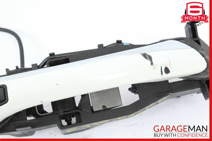 07-09 Mercedes W211 E350 Exterior Door Handle Rear Right Side White OEM