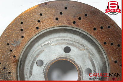 03-06 Mercedes R230 SL500 Front Left & Right Brake Rotors Disc Set of 2 Drilled