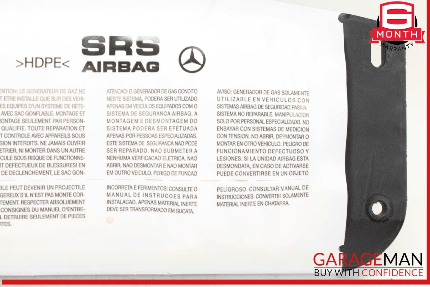10-17 Mercedes W207 E400 E550 Dashboard Right Passenger Side Airbag Air Bag OEM