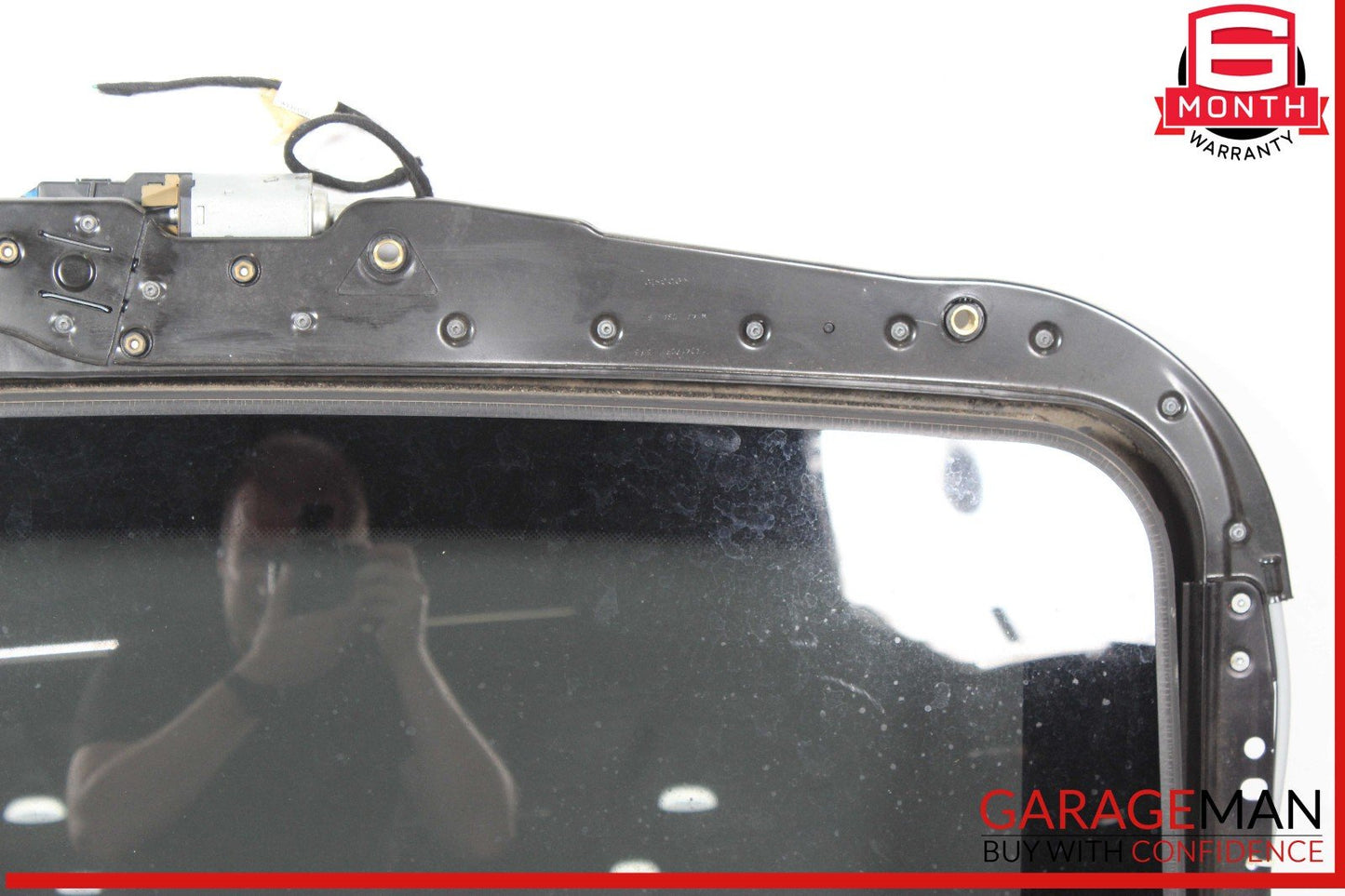 06-12 Mercedes GL550 ML320 Top Upper Sunroof Sun Roof Frame Rail Glass Assembly