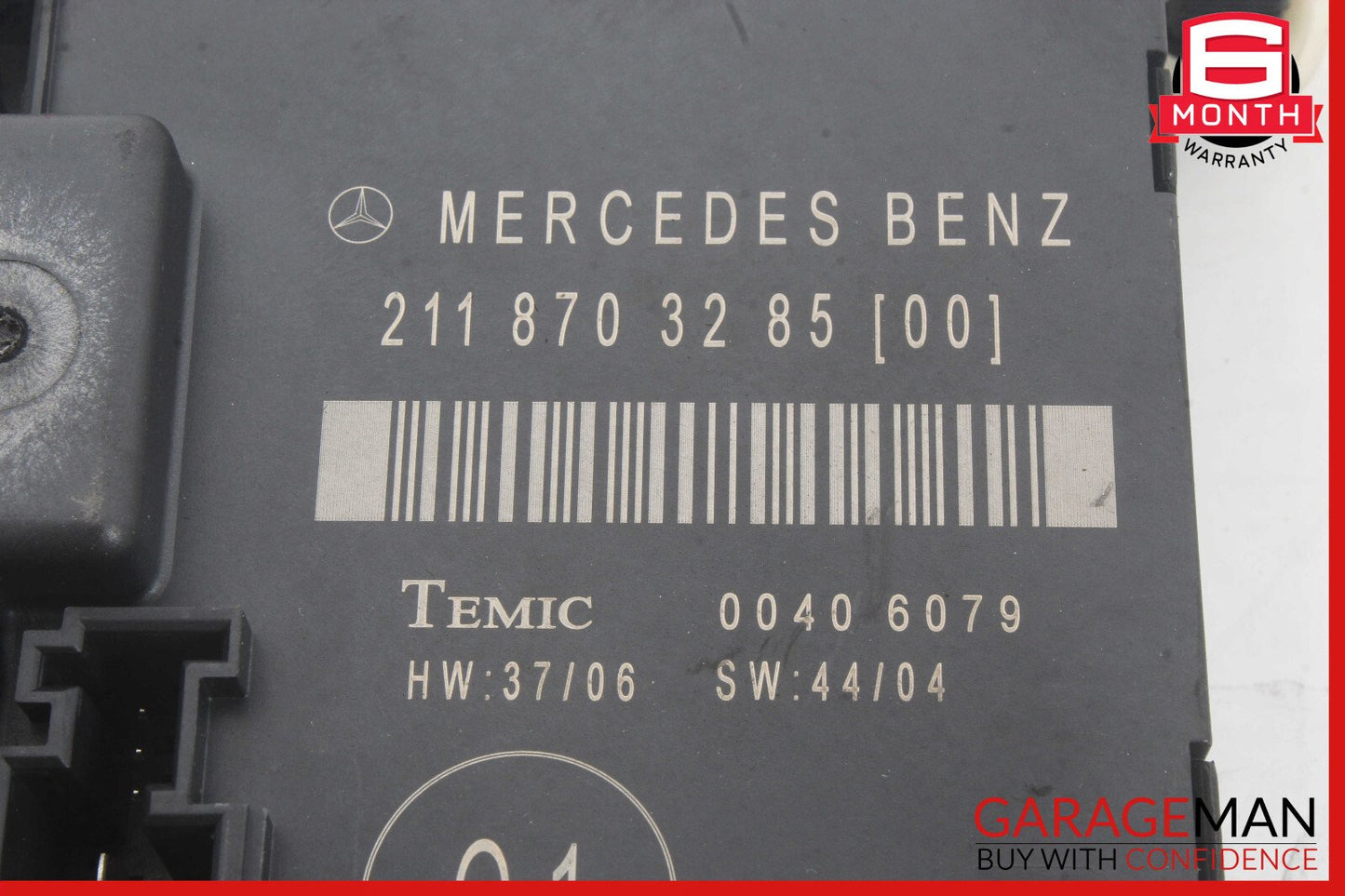 03-09 Mercedes W211 E320 E500 Rear Right Door Control Module 2118704126 OEM
