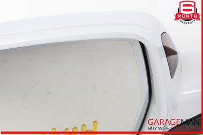 09-16 Audi A4 S4 Front Left Driver Side Door Rear View Mirror White OEM
