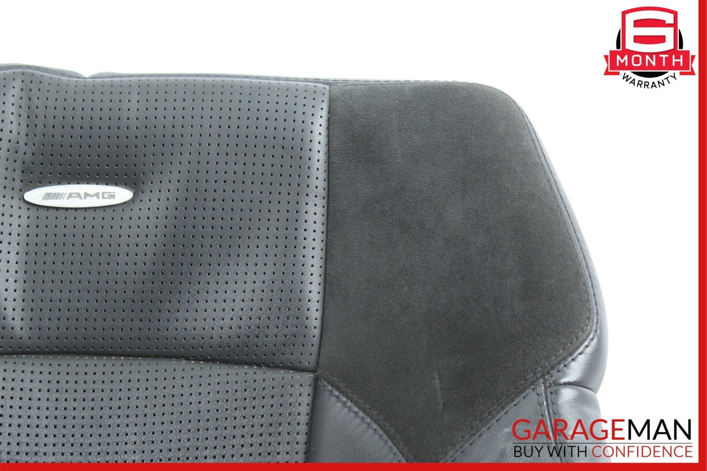 07-09 Mercedes W211 E63 AMG Front Left Driver Side Top Upper Seat Cushion Black