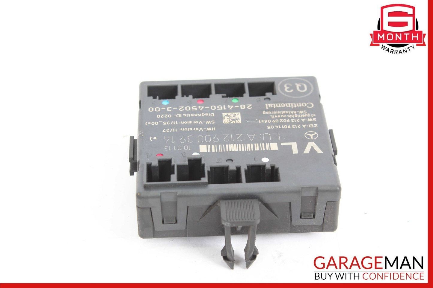 08-18 Mercedes W204 C300 CLS550 SLK250 Front Left Side Door Control Module Unit