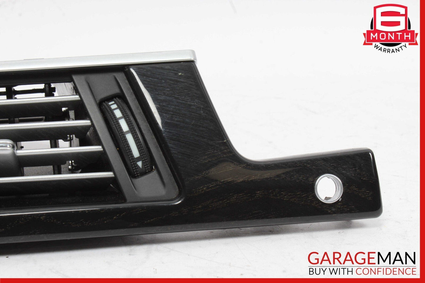 10-13 Mercedes W212 E350 E250 Front Left Dash AC A/C Air Vent Grille Trim Wood