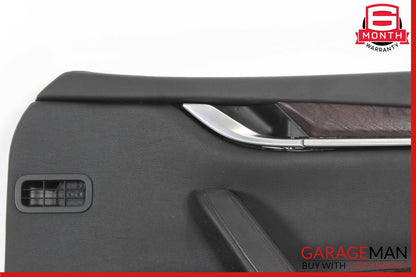 14-17 Maserati Ghibli Front Right Passenger Side Interior Door Panel Cover Black