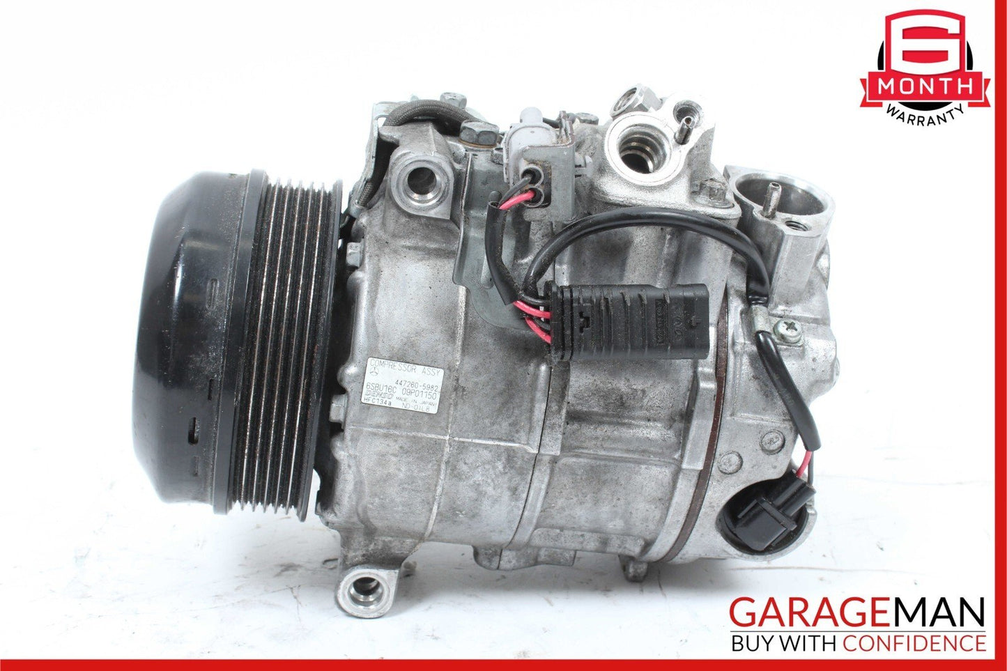 12-15 Mercedes R172 SLK250 C250 1.8 A/C Air Conditioning Compressor Pump OEM