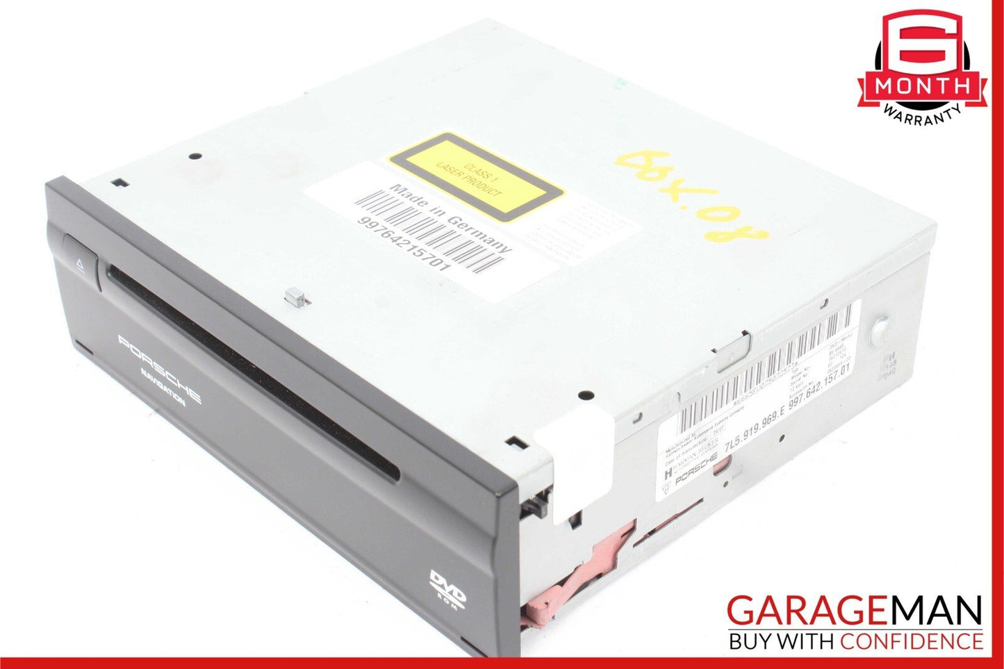 06-12 Porsche Boxter 987 S Navigation GPS DVD Player 7L5919969E 99764215701