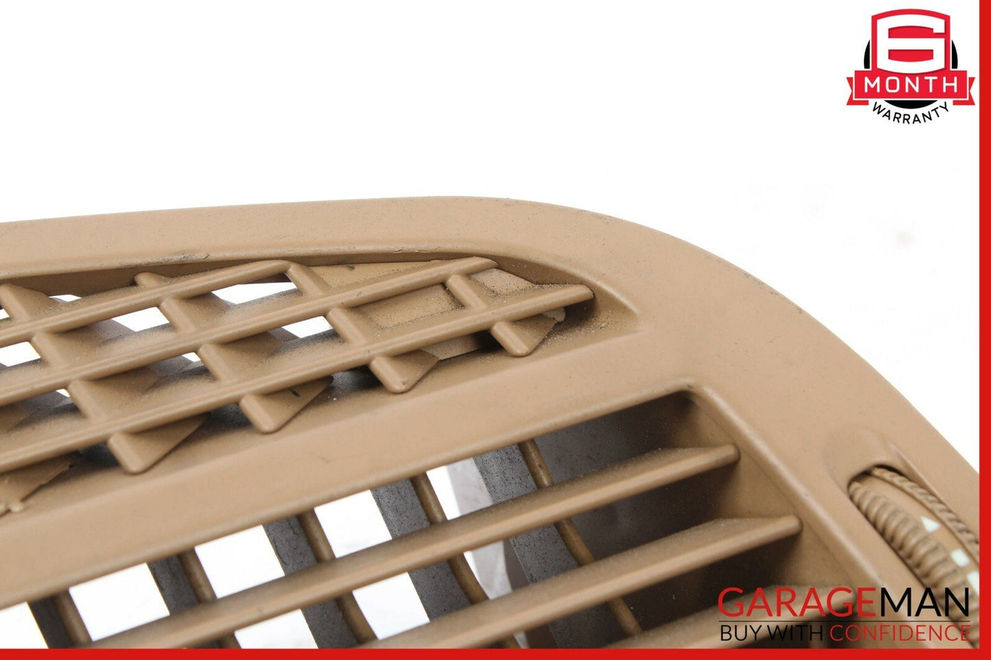 07-13 Mercedes W221 S550 CL550 Front Left Side Dash AC A/C Air Vent Trim Brown