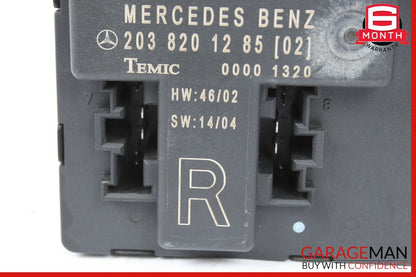 01-07 Mercedes W203 C230 C320 Front Right Passenger Door Control Module Unit OEM