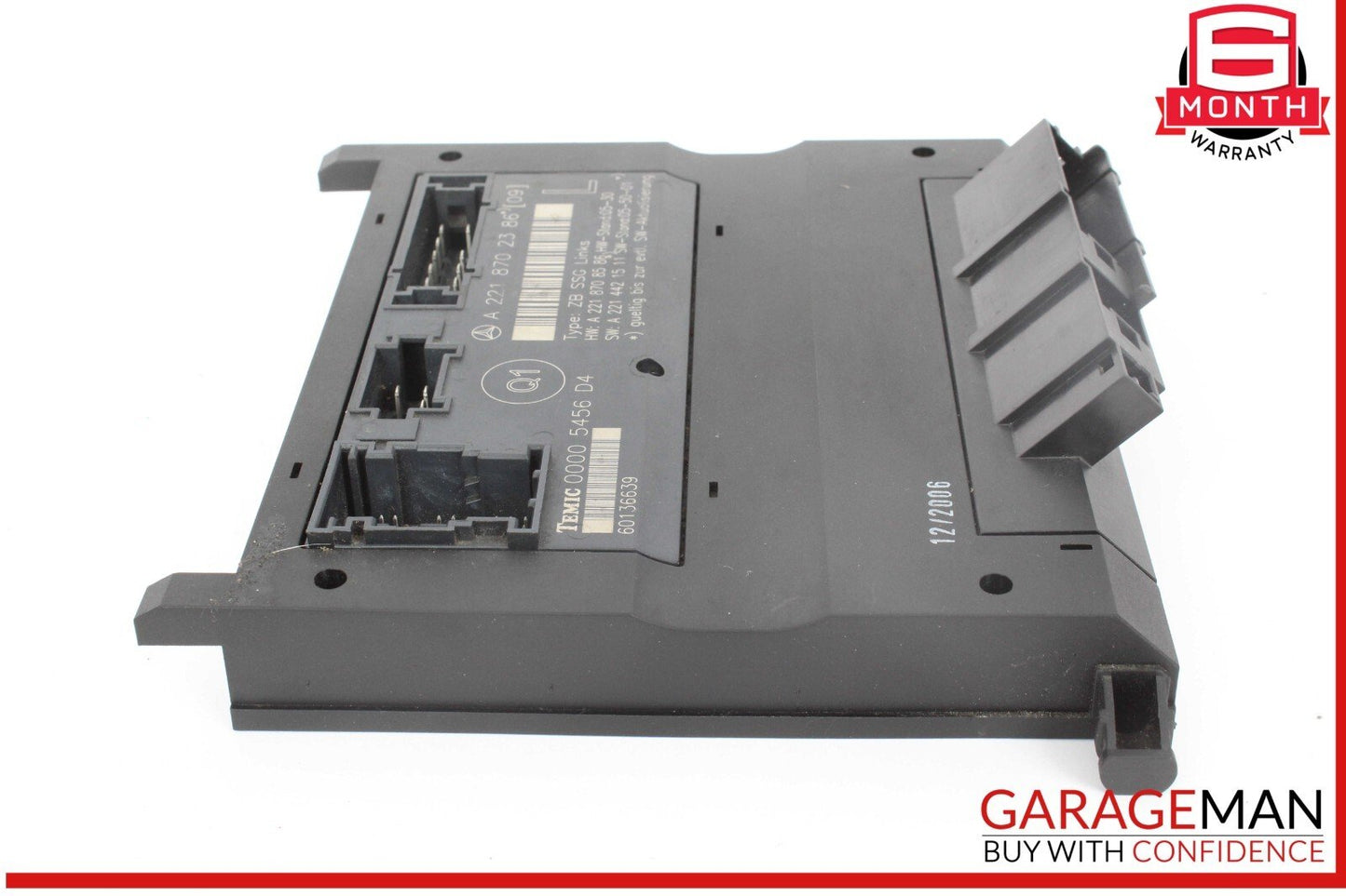 07-13 Mercedes W221 S550 S63 Front Left Driver Side Under Seat Control Unit OEM