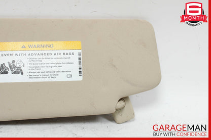 08-14 Mercedes W204 C250 C300 C350 Right Side Sunvisor Sun Visor Beige OEM