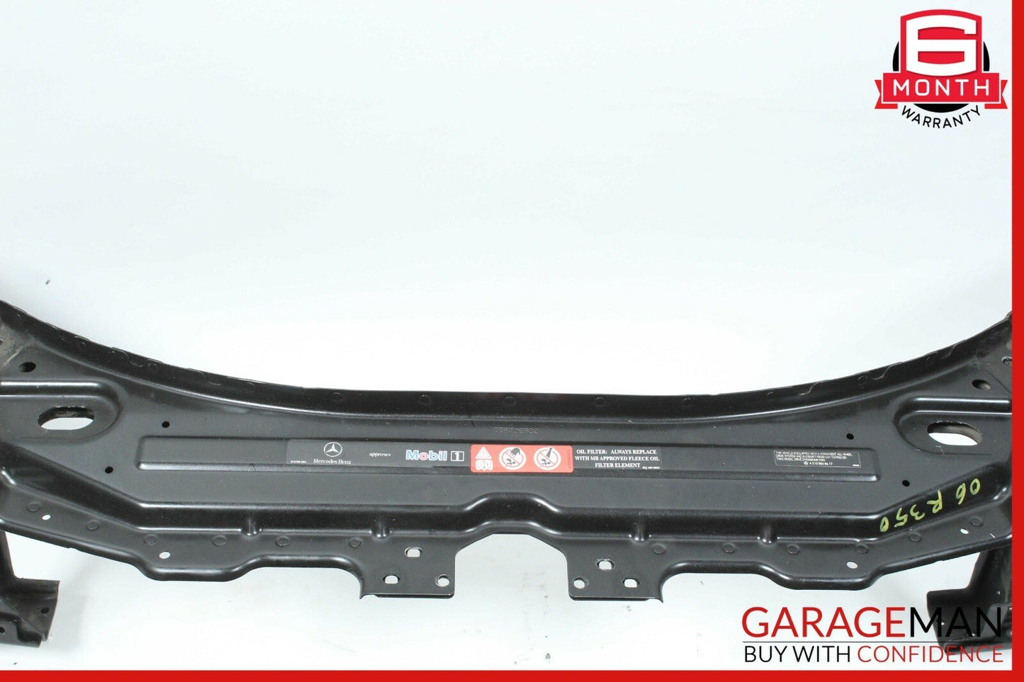 06-10 Mercedes W251 R350 R500 Front Upper Radiator Support Headlight Bracket OEM